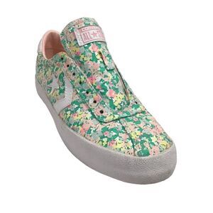 Converse Green Floral Breakpoint Ox Floral Low Top Sneakers Size 9